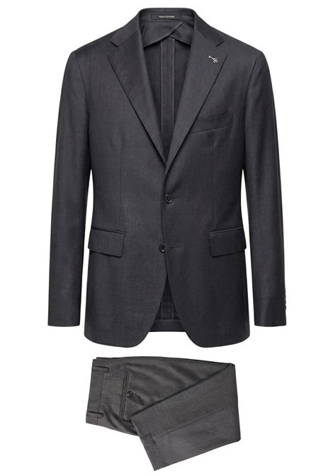 Abito sartoriale grigio/nero Tagliatore in lana vergine Super 110s  Made in Italy TAGLIATORE | Abiti | 2SMC22B01 070001S5716